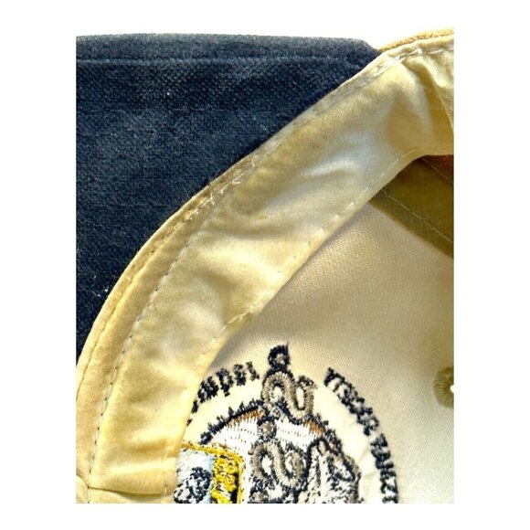 Vintage Bass Anglers Sportsman Society Hat Adjustable Twill Baseball Cap Logo - Picture 5 of 12